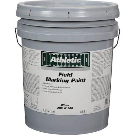 Field Marking Paint White 5 Gal. Acrylic Flat Z80W00900-20
